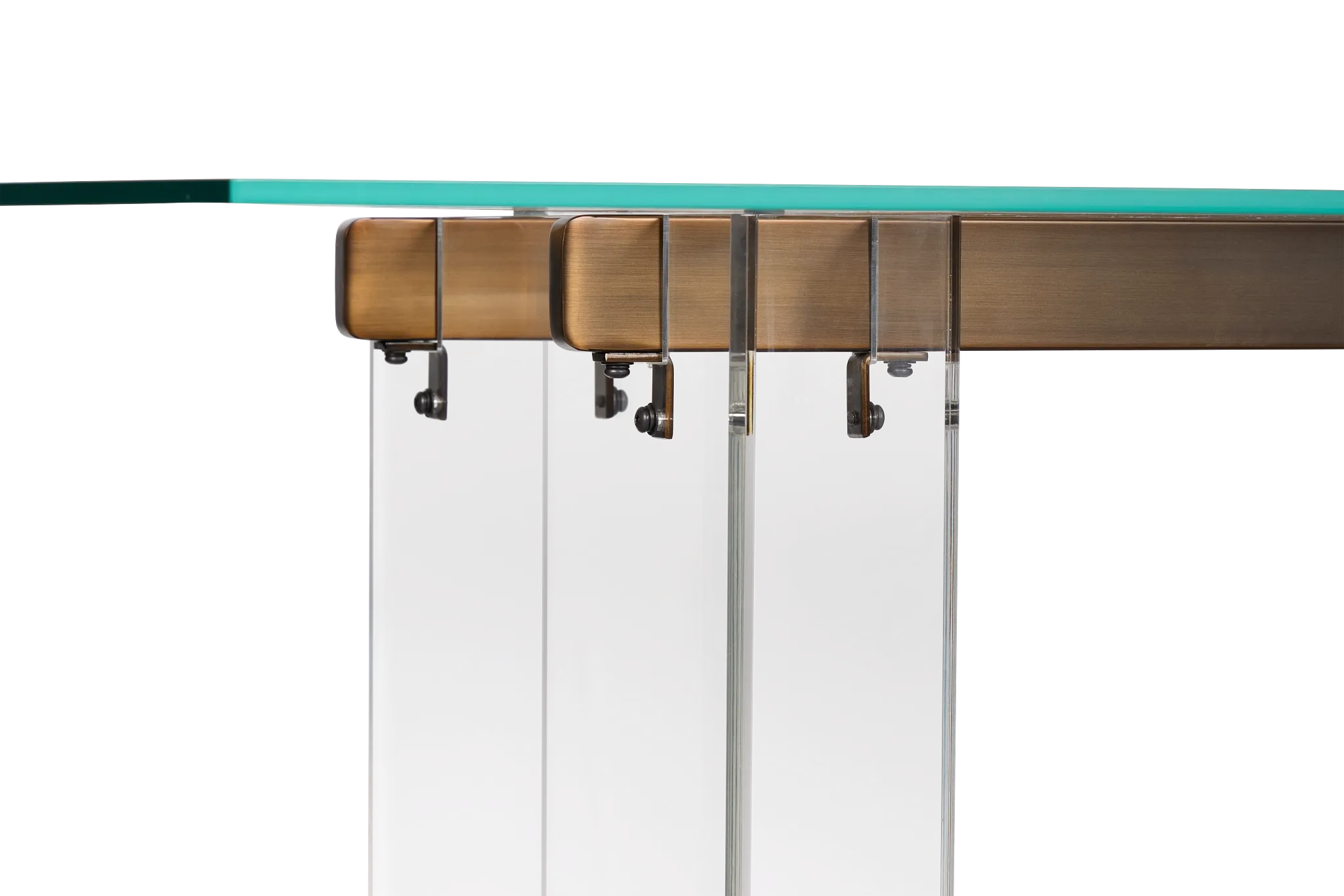 Avondale Glass Rectangular Table