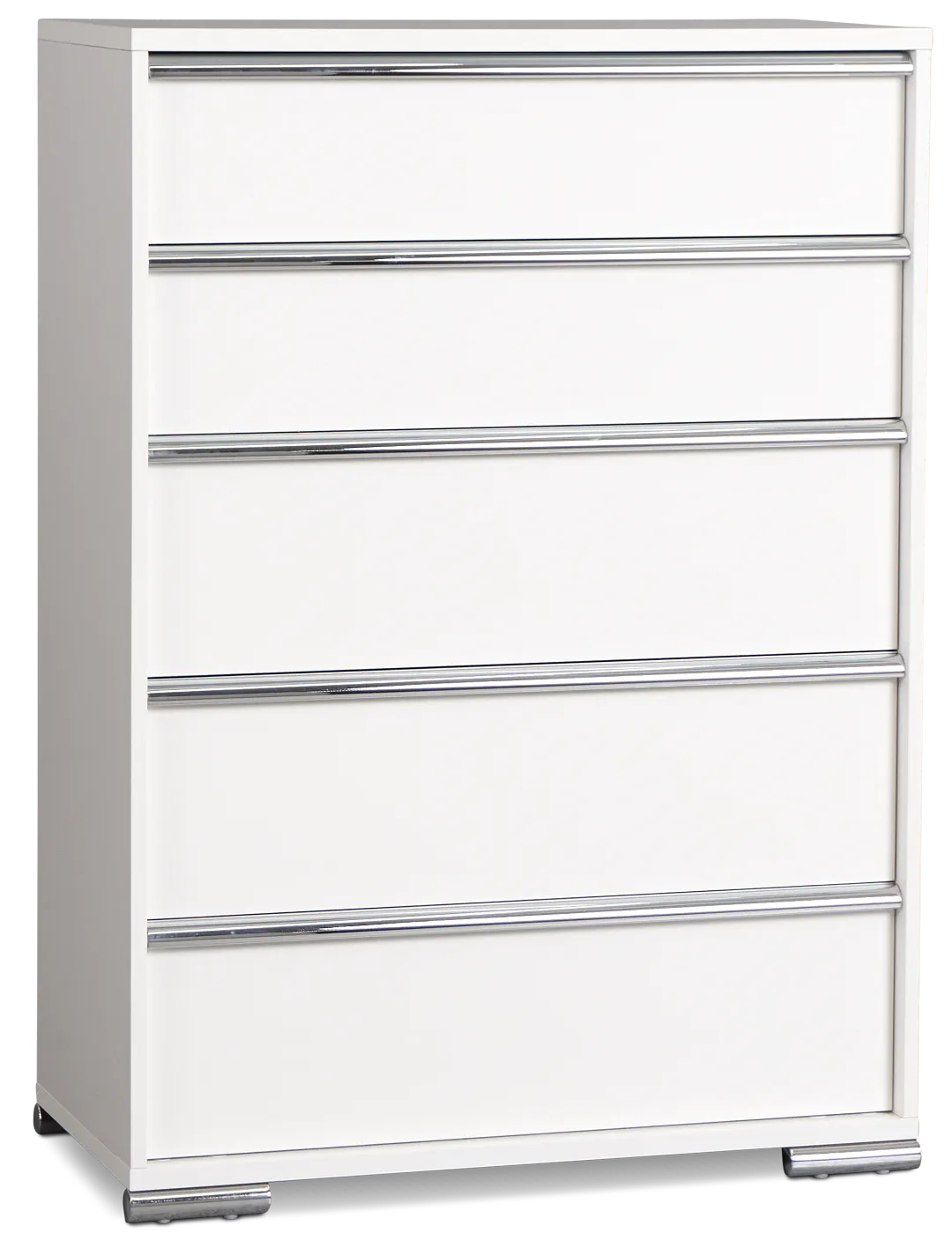Davie White Drawer Chest