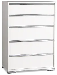 Davie White Drawer Chest
