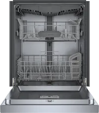 Bosch 300 Series Stainless Steel 24" Built In Dishwasher