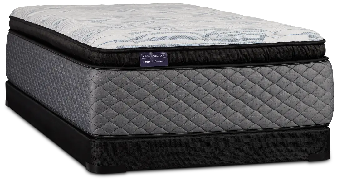 Kevin Charles By Sealy Signature Ultra Plush Low-profile Mattress Set Kevin Charles By Sealy Signature Ultra Plush Low-profile Mattress Set