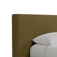 Grayton Elite Dark Green 44" Upholstered Platform Bed