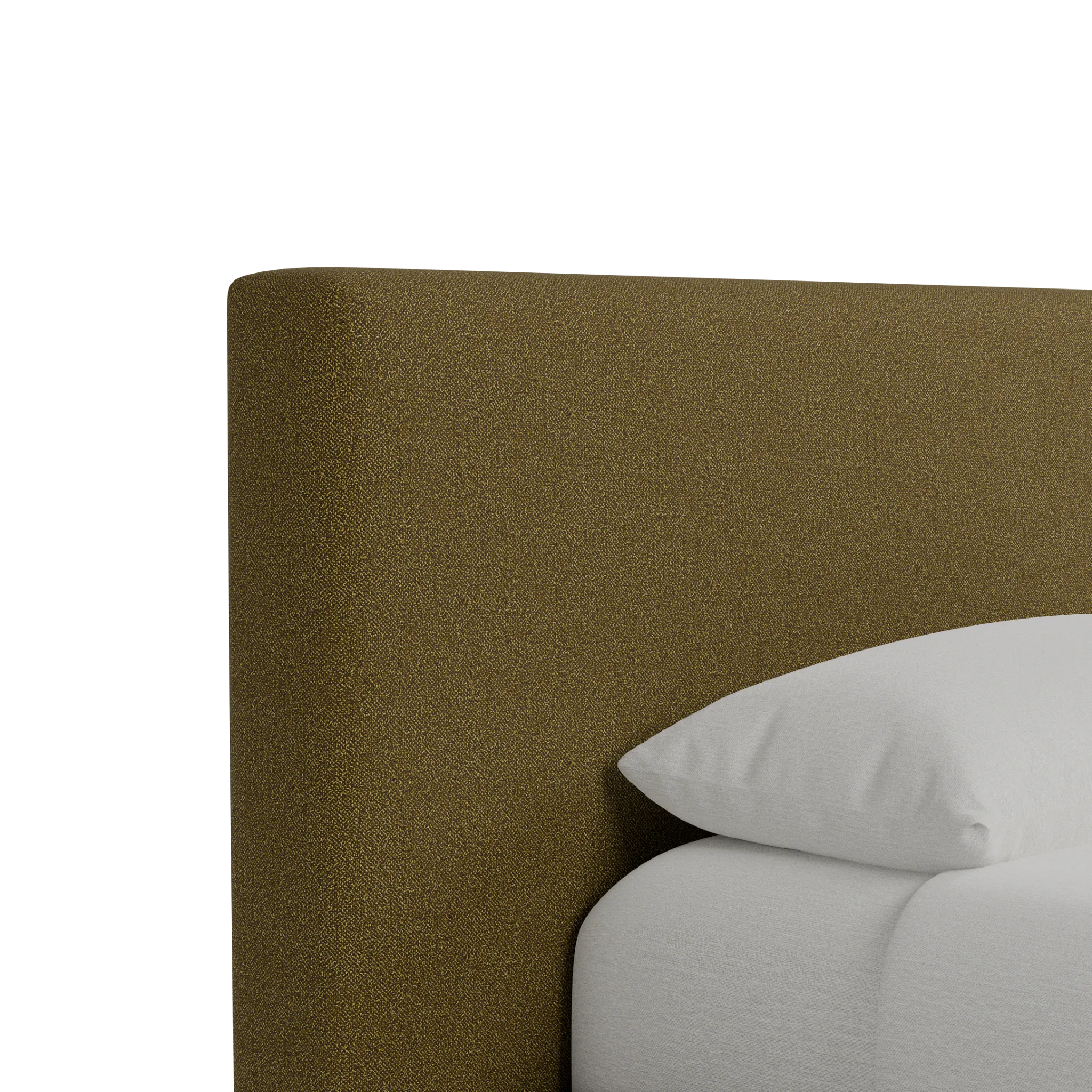 Grayton Elite Dark Green 44" Upholstered Platform Bed