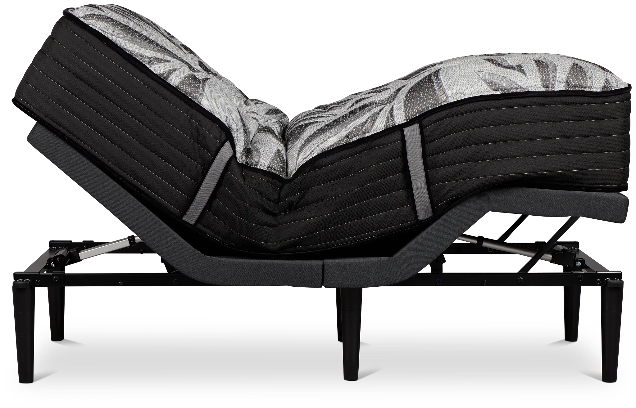 Sealy Posturepedic Plus Exuberant Ii 15" Ultra Plsh Ergo 3.0 Adjustable Mattress Set