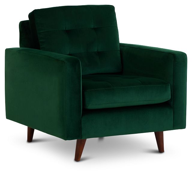 Joya Green Velvet Chair