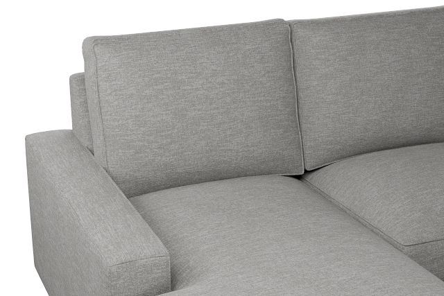 Edgewater Victory Gray Medium Left Chaise Sectional