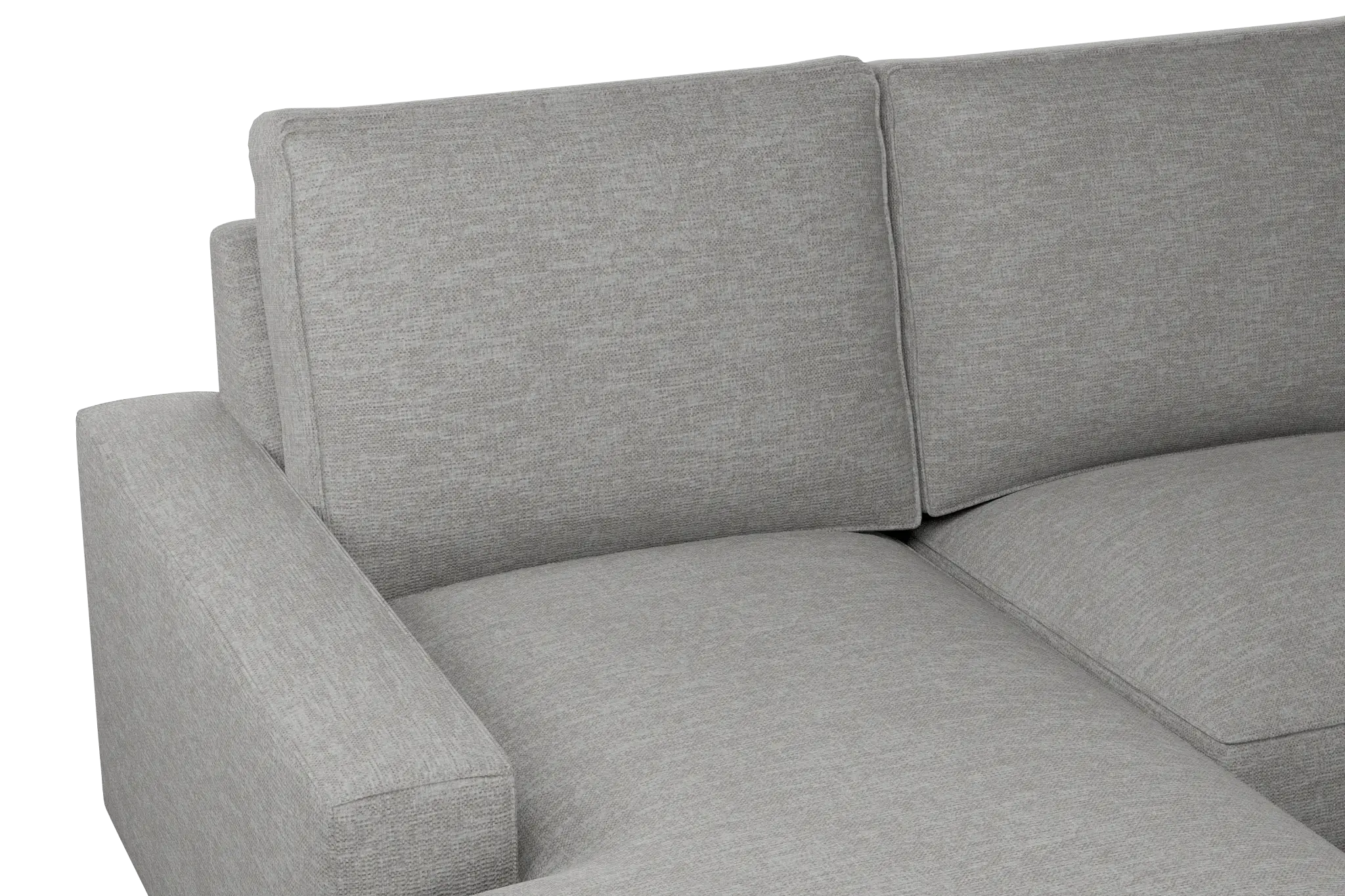 Edgewater Victory Gray Medium Left Chaise Sectional Edgewater Victory Gray Medium Left Chaise Sectional