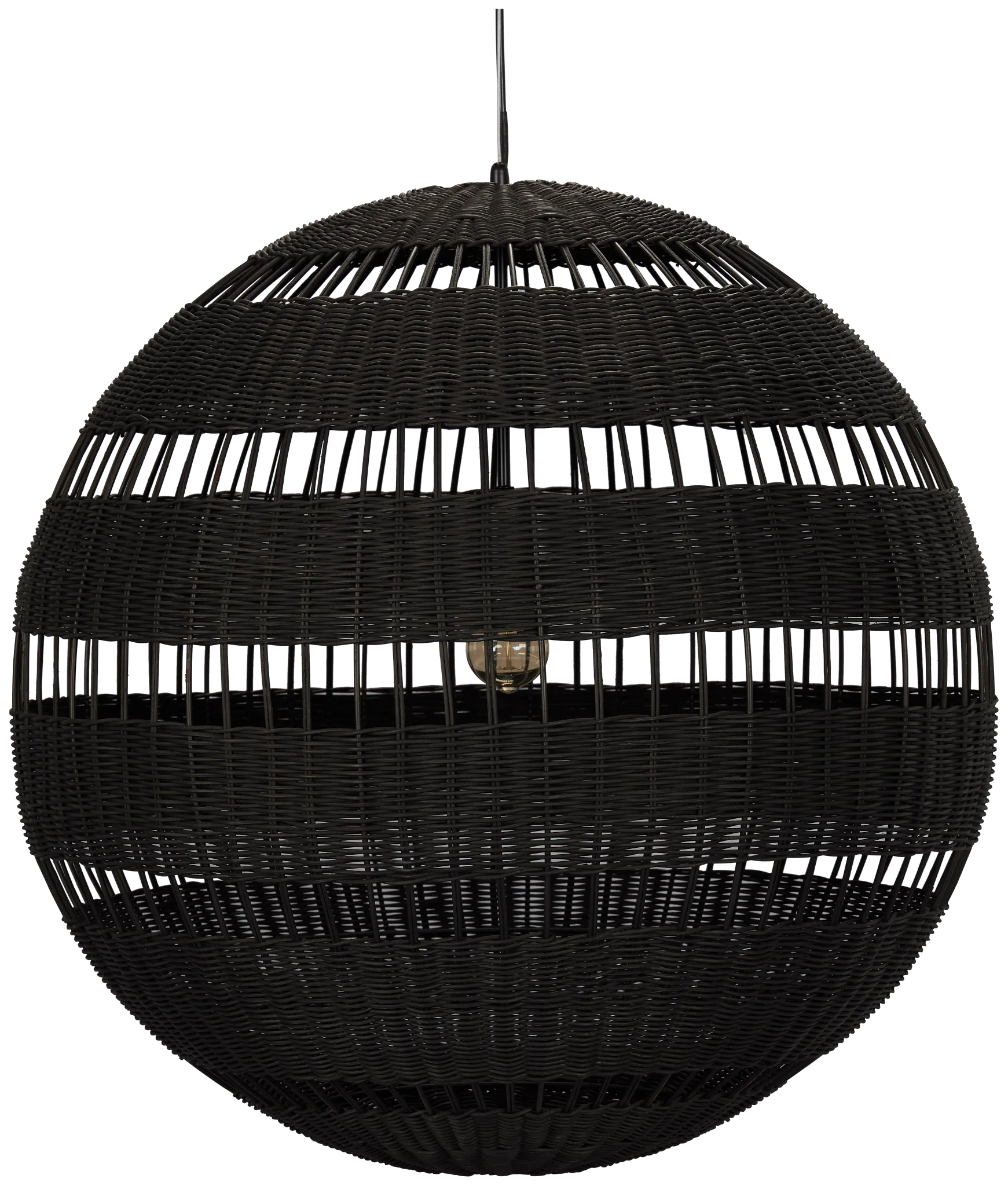 Sasha Black Medium Pendant