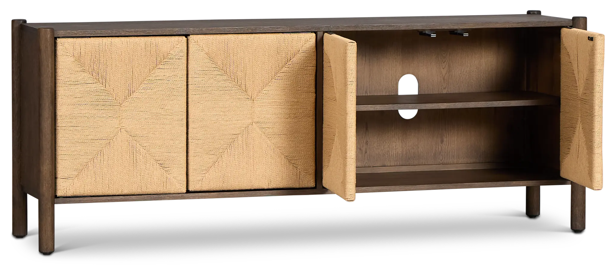 Santorini Dark Tone 71" Tv Stand Santorini Dark Tone 71" Tv Stand