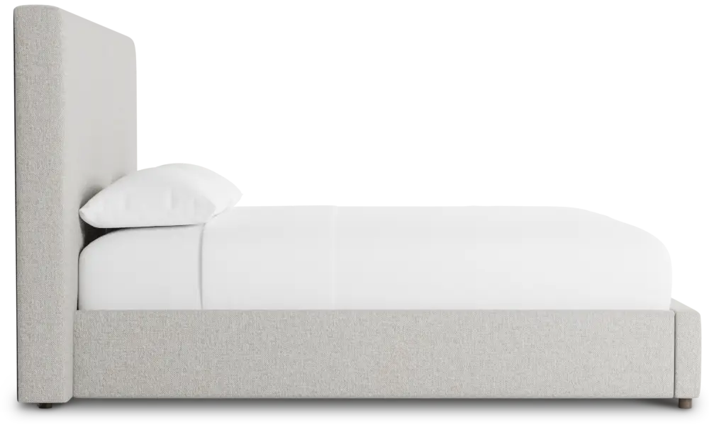 Gayton Elavation Khaki 54" Upholstered Platform Bed Gayton Elavation Khaki 54" Upholstered Platform Bed