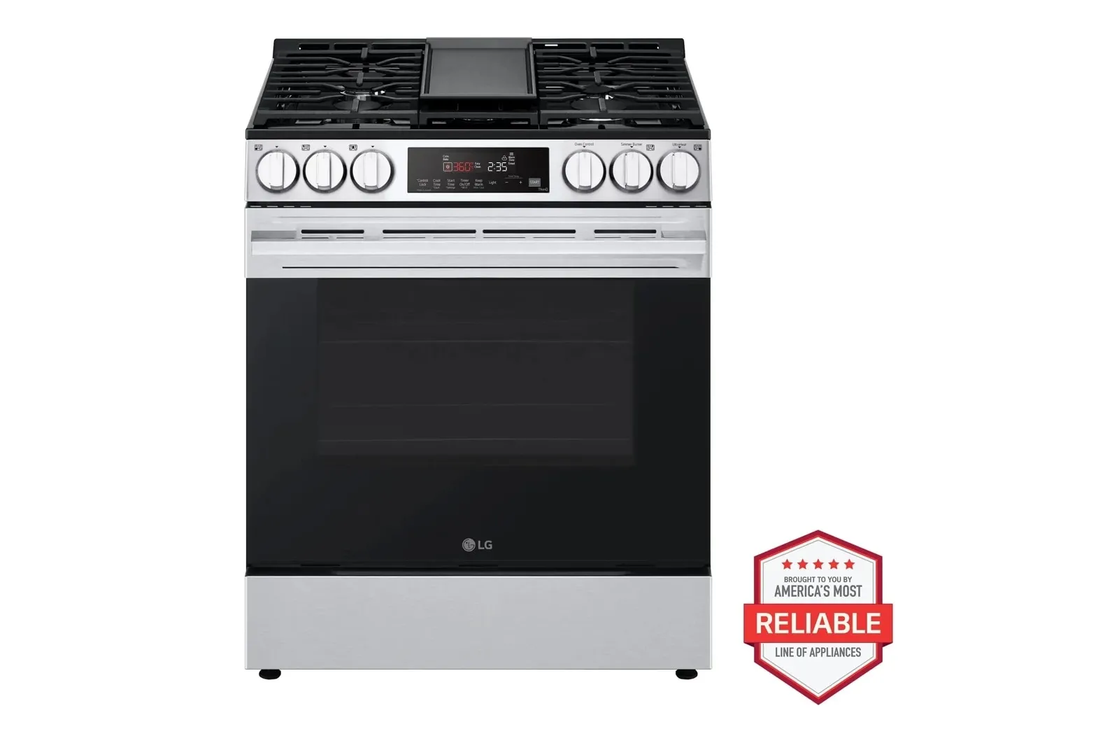 Lg 5833 Series Stainless Steel Gas Range