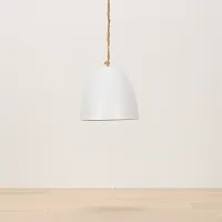Bell White Metal Tabletop Accessory