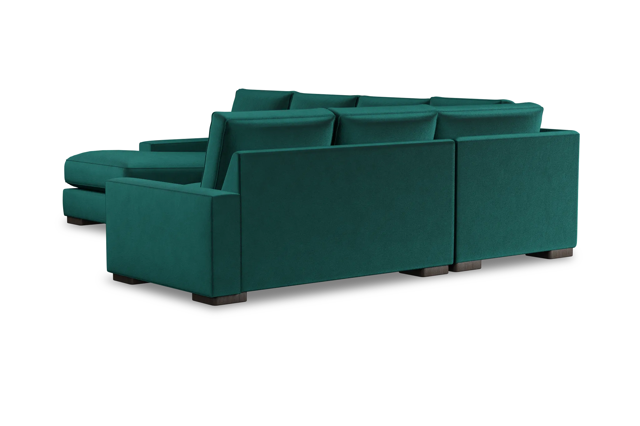 Edgewater Joya Green Medium Left Chaise Sectional