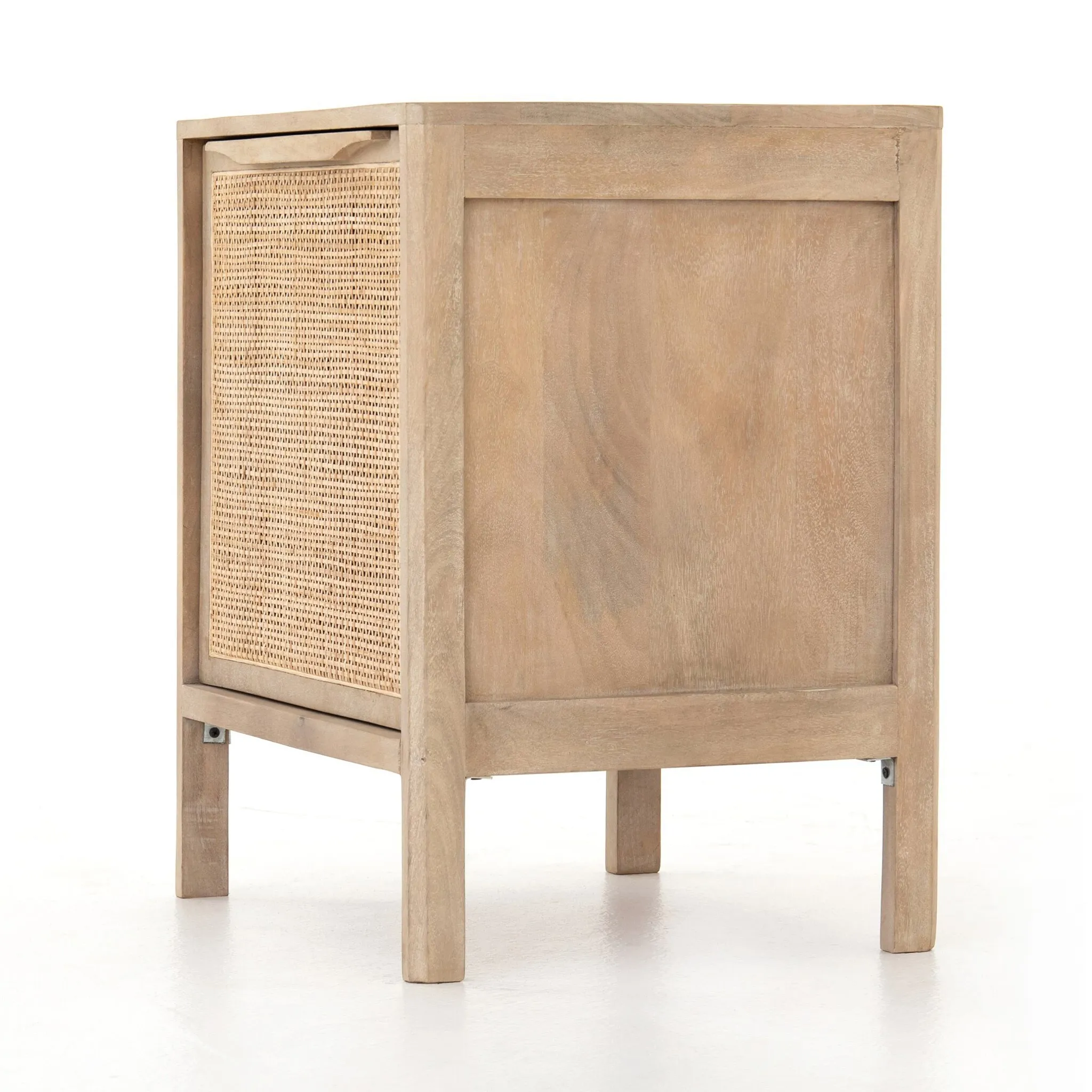 Amilia Light Tone Woven Nightstand