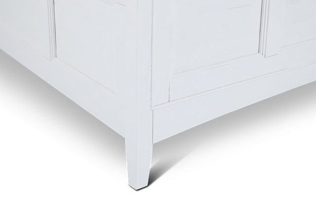 Heron Cove White Panel Bed