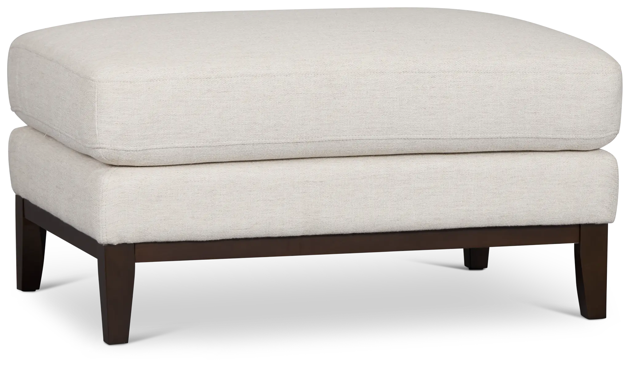 Wesley Light Beige Fabric Ottoman Wesley Light Beige Fabric Ottoman