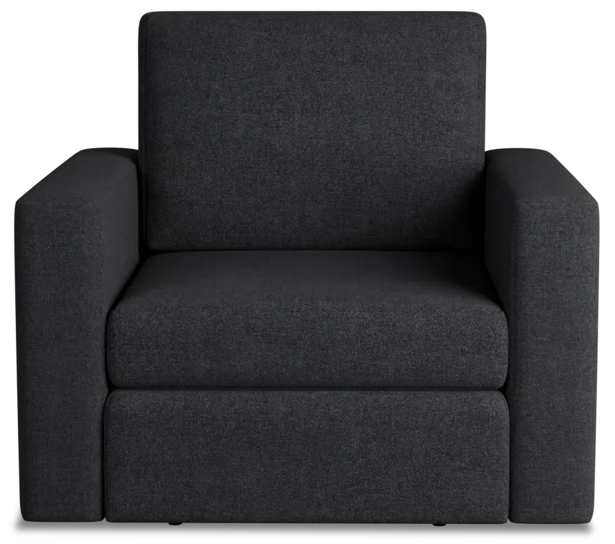 Citymod Dark Gray Fabric Swivel Chair Citymod Dark Gray Fabric Swivel Chair