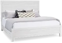 Everett White Panel Bed