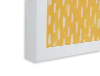 Bodie Orange Framed Wall Art