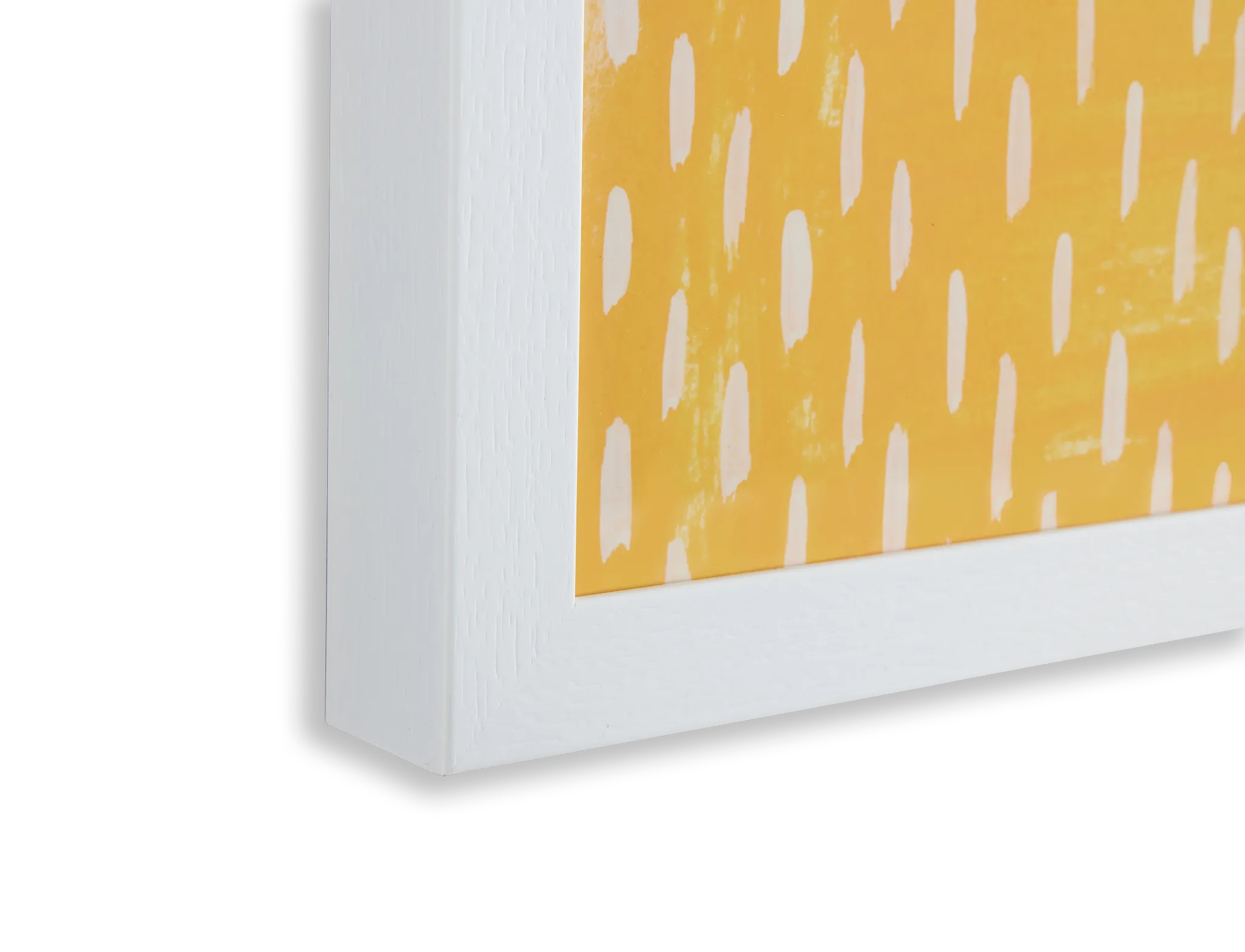 Bodie Orange Framed Wall Art