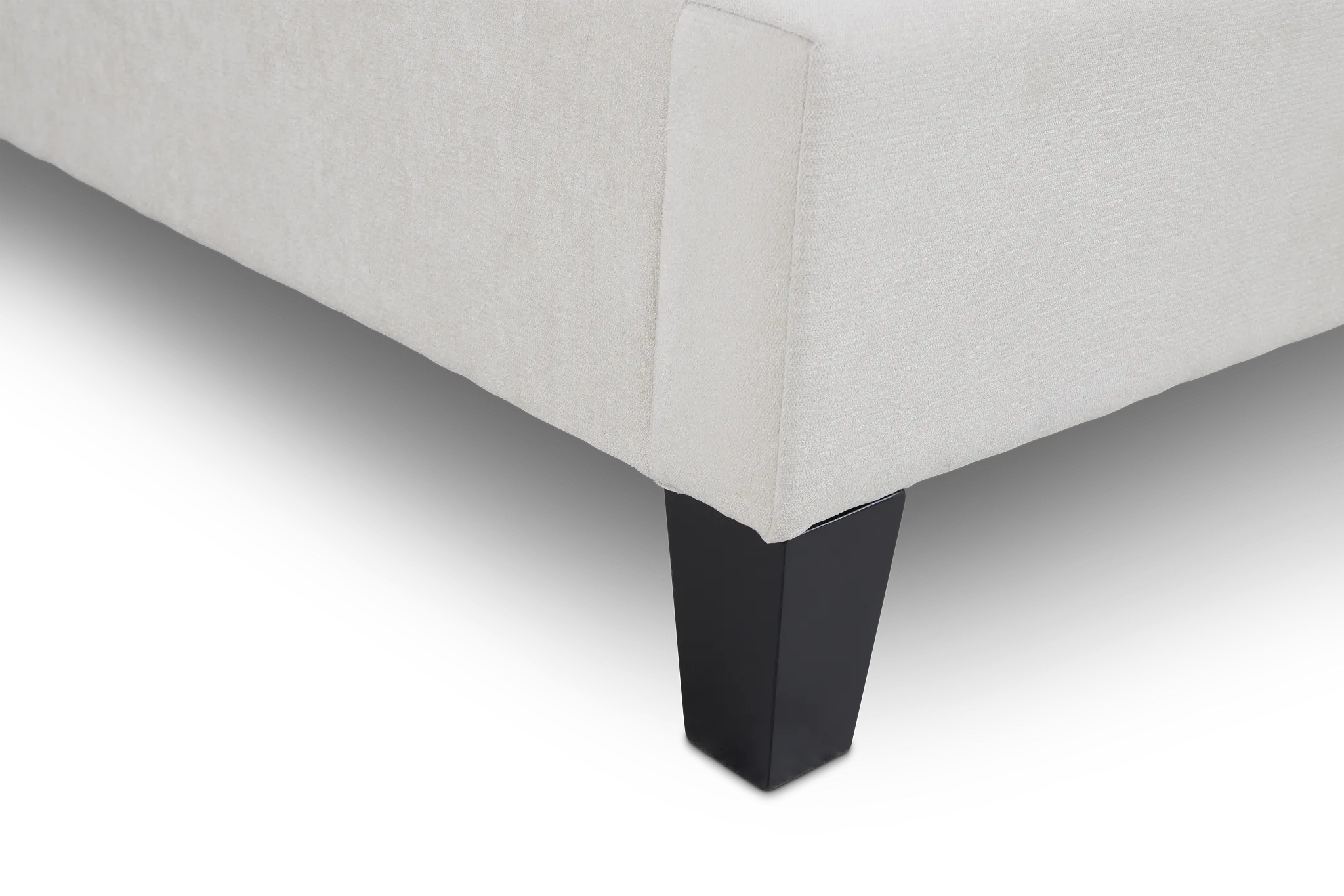 Lucy Taupe Uph Platform Bed