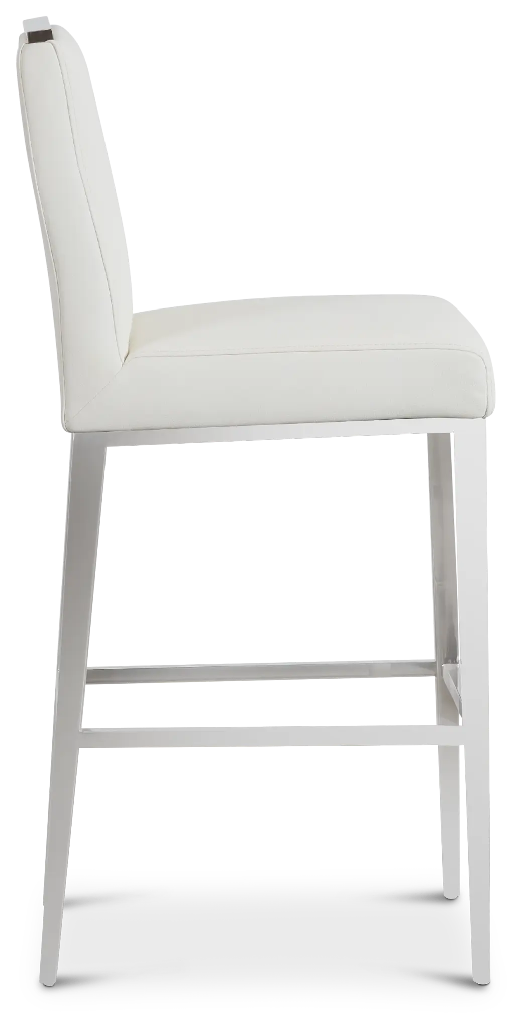 Alameda White 30" Upholstered Barstool Alameda White 30" Upholstered Barstool