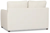 Tate Light Beige Fabric Loveseat