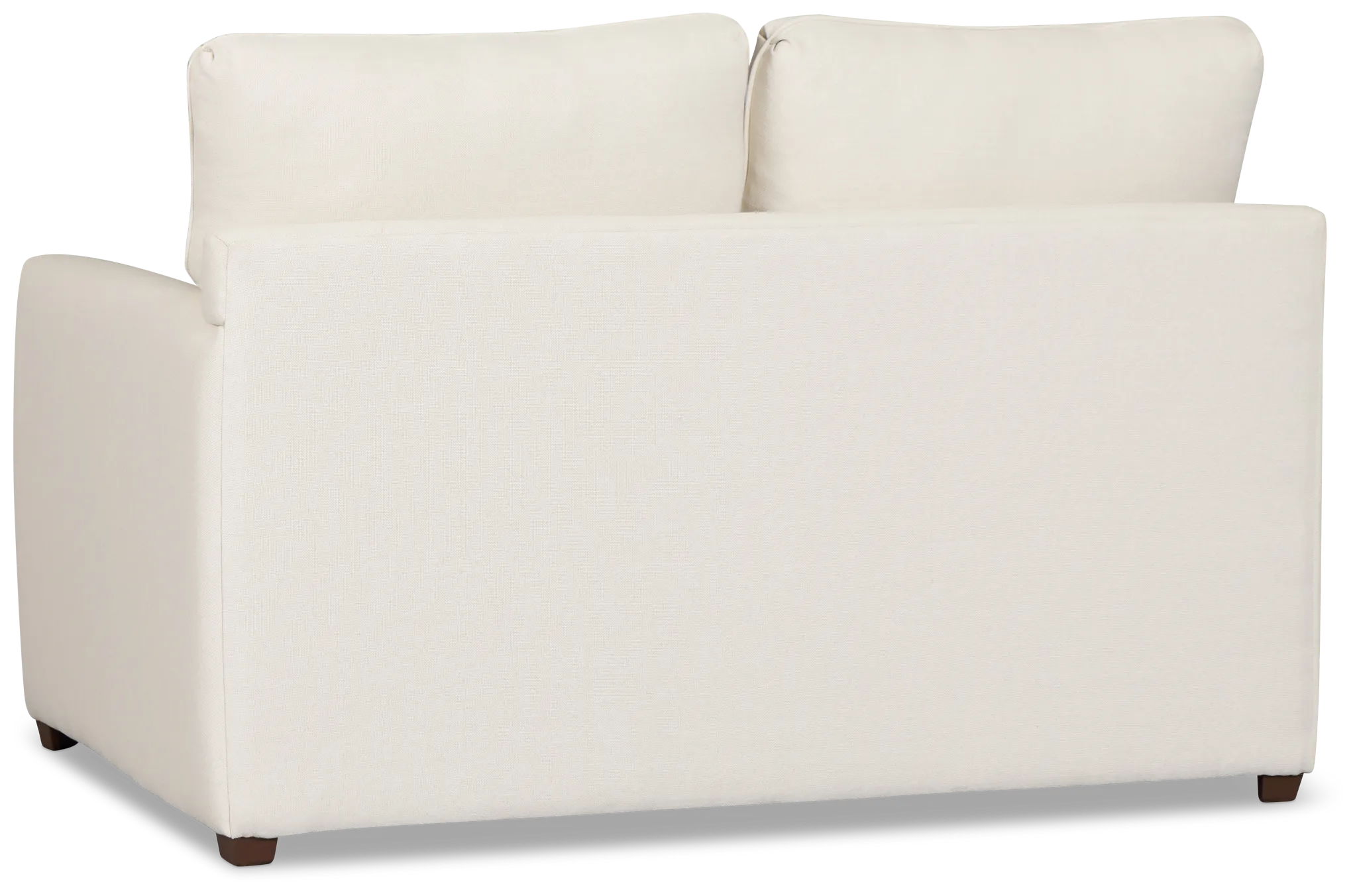Tate Light Beige Fabric Loveseat