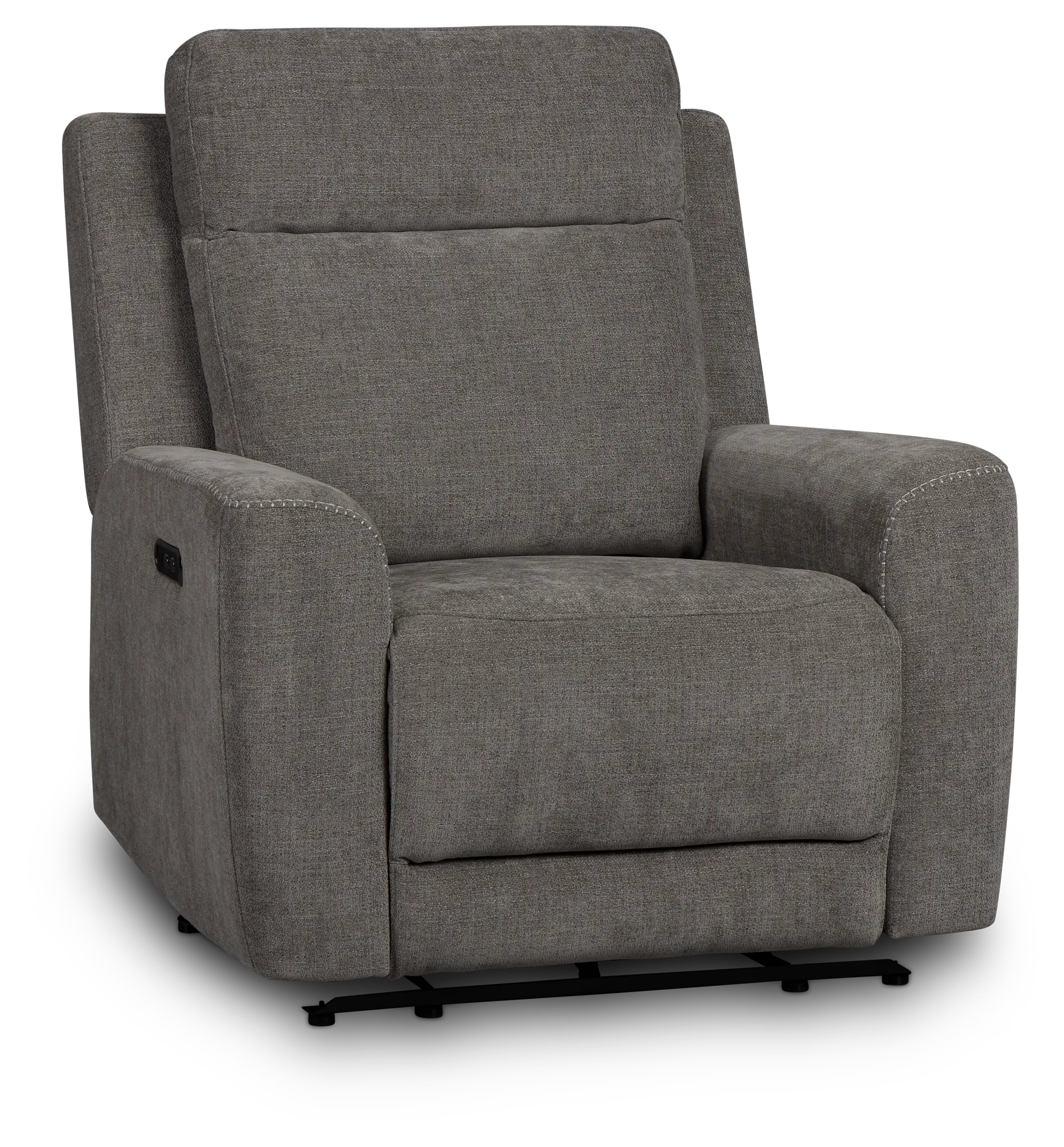 Dean Gray Fabric Power Recliner Dean Gray Fabric Power Recliner