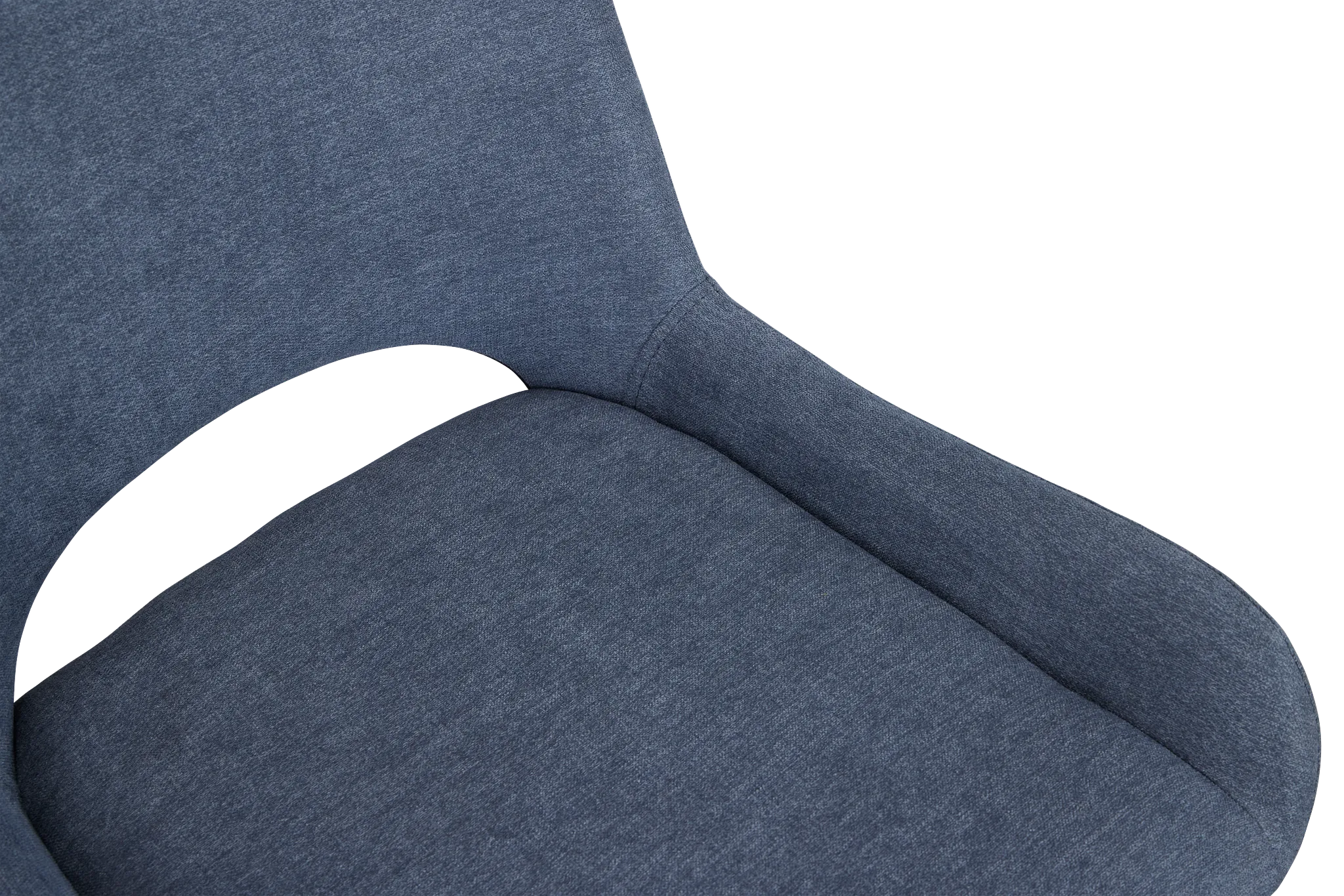 Brela Dark Blue Upholstered Side Chair