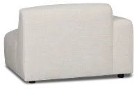 Baylor Light Beige Fabric Left Chair