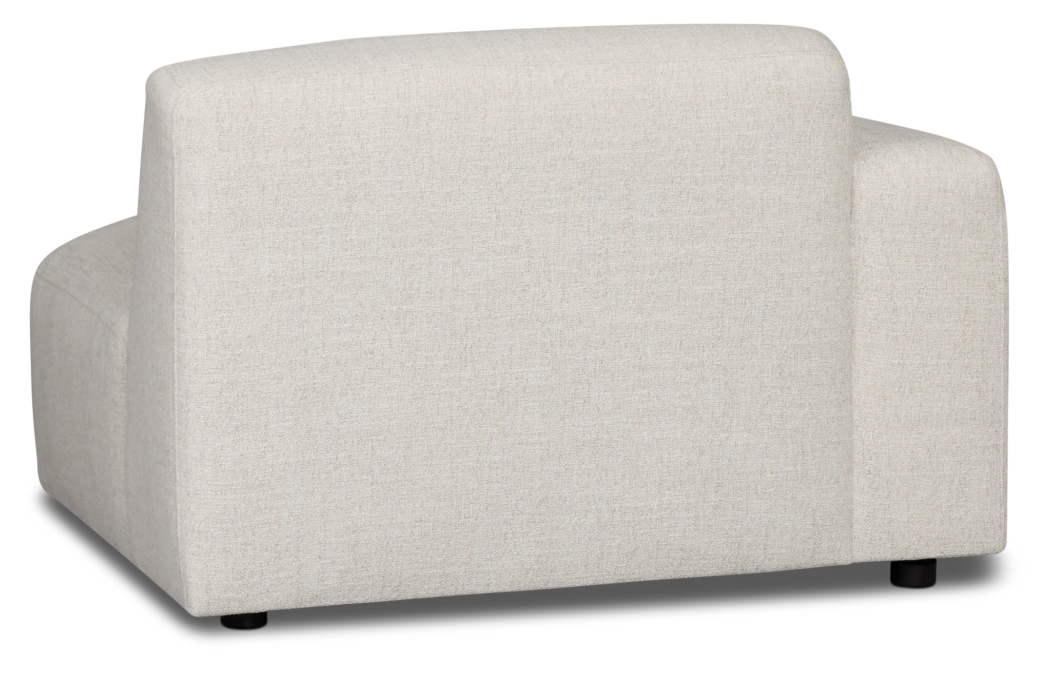 Baylor Light Beige Fabric Left Chair