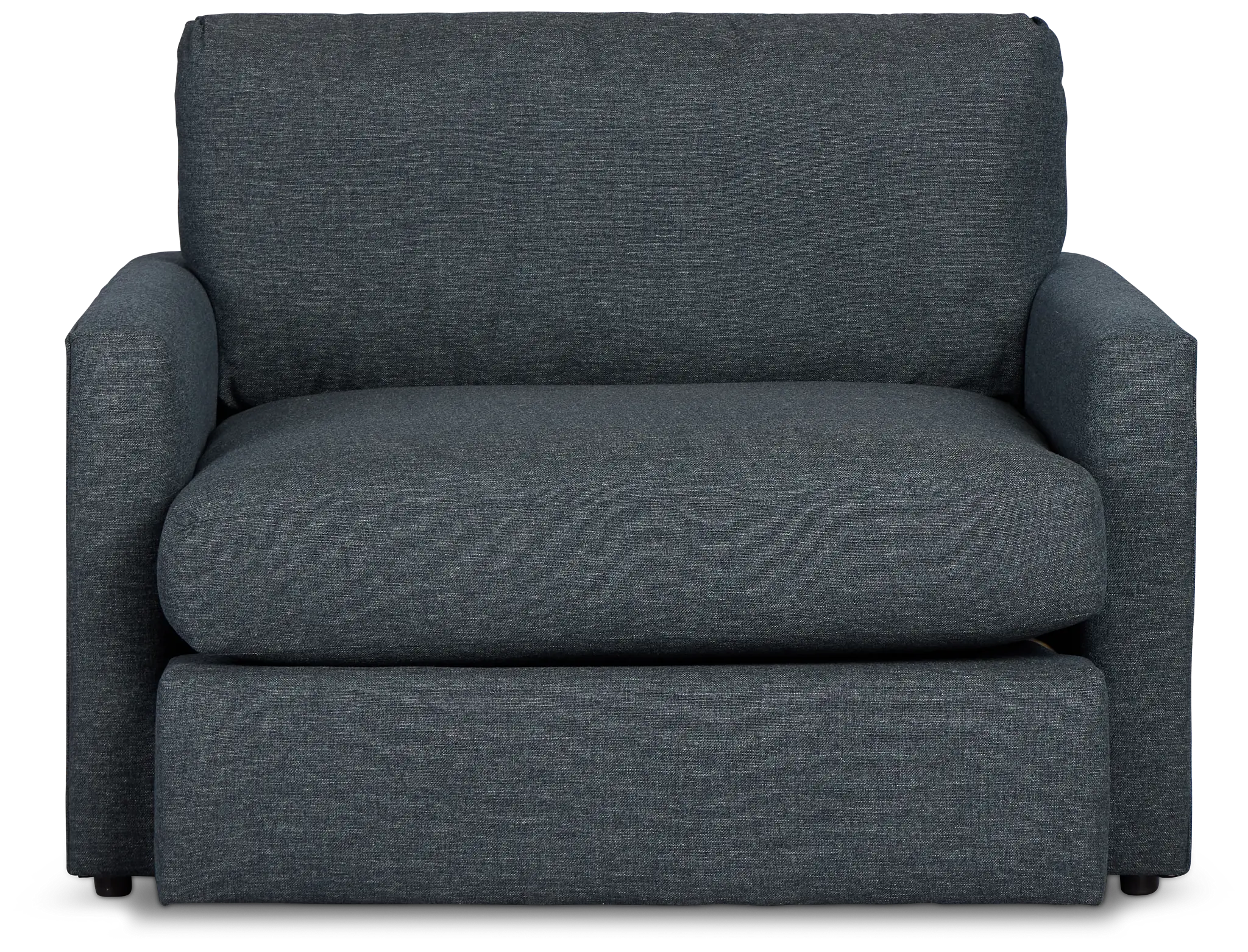 Noah Dark Blue Fabric Chair Noah Dark Blue Fabric Chair