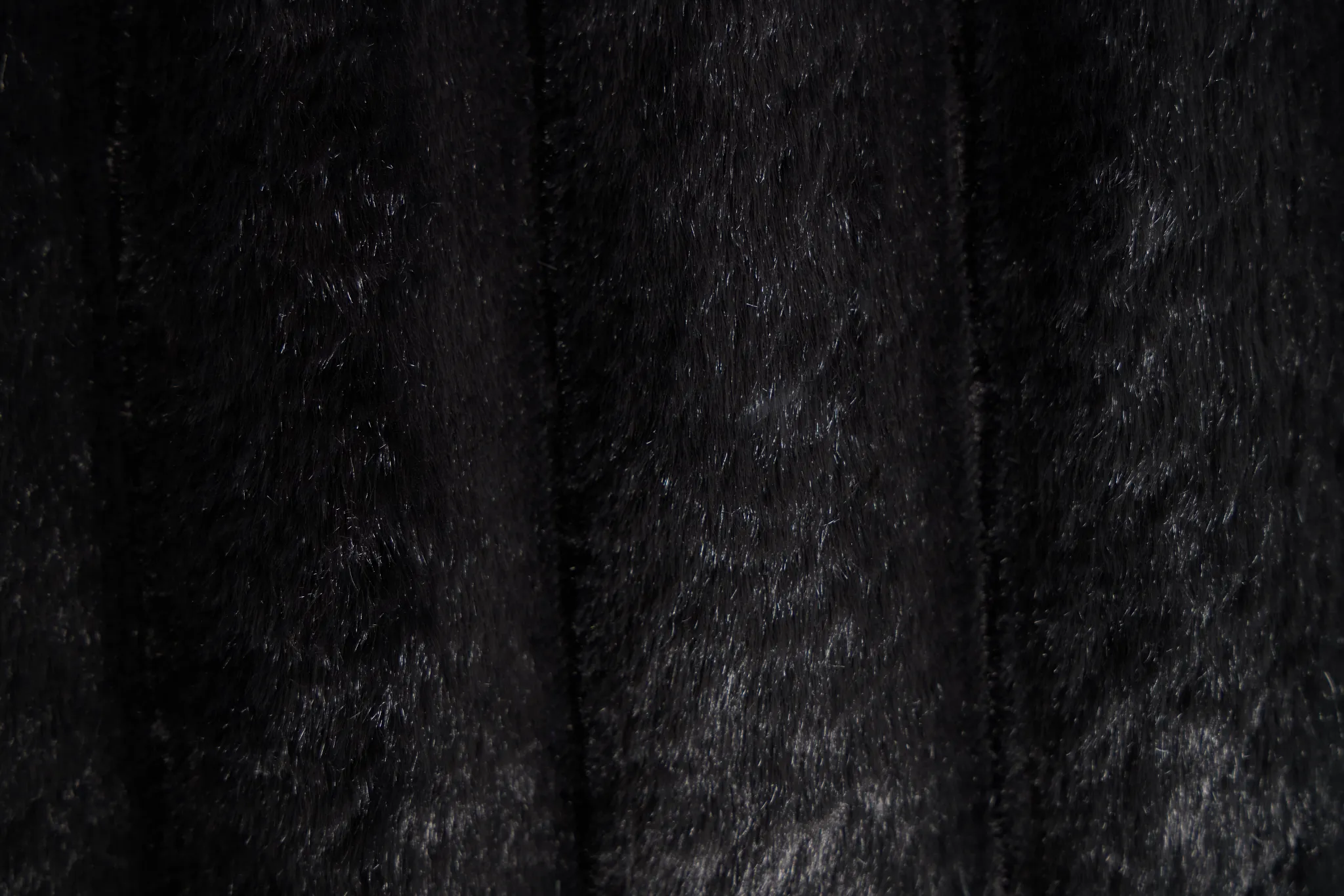 Teddy Black Fabric Medium Right Chaise Sectional