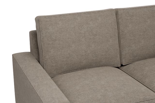 Edgewater Elite Brown Large Two-arm Sectional