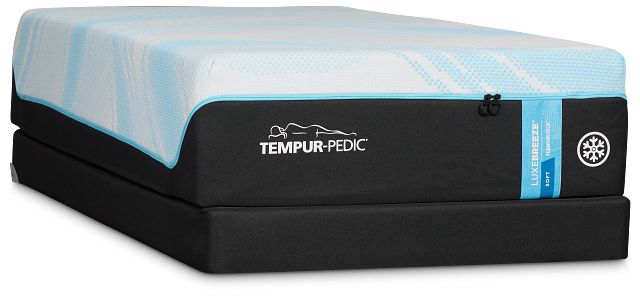 Tempur-pedic Tempur-luxebreeze Soft Low-profile Mattress Set