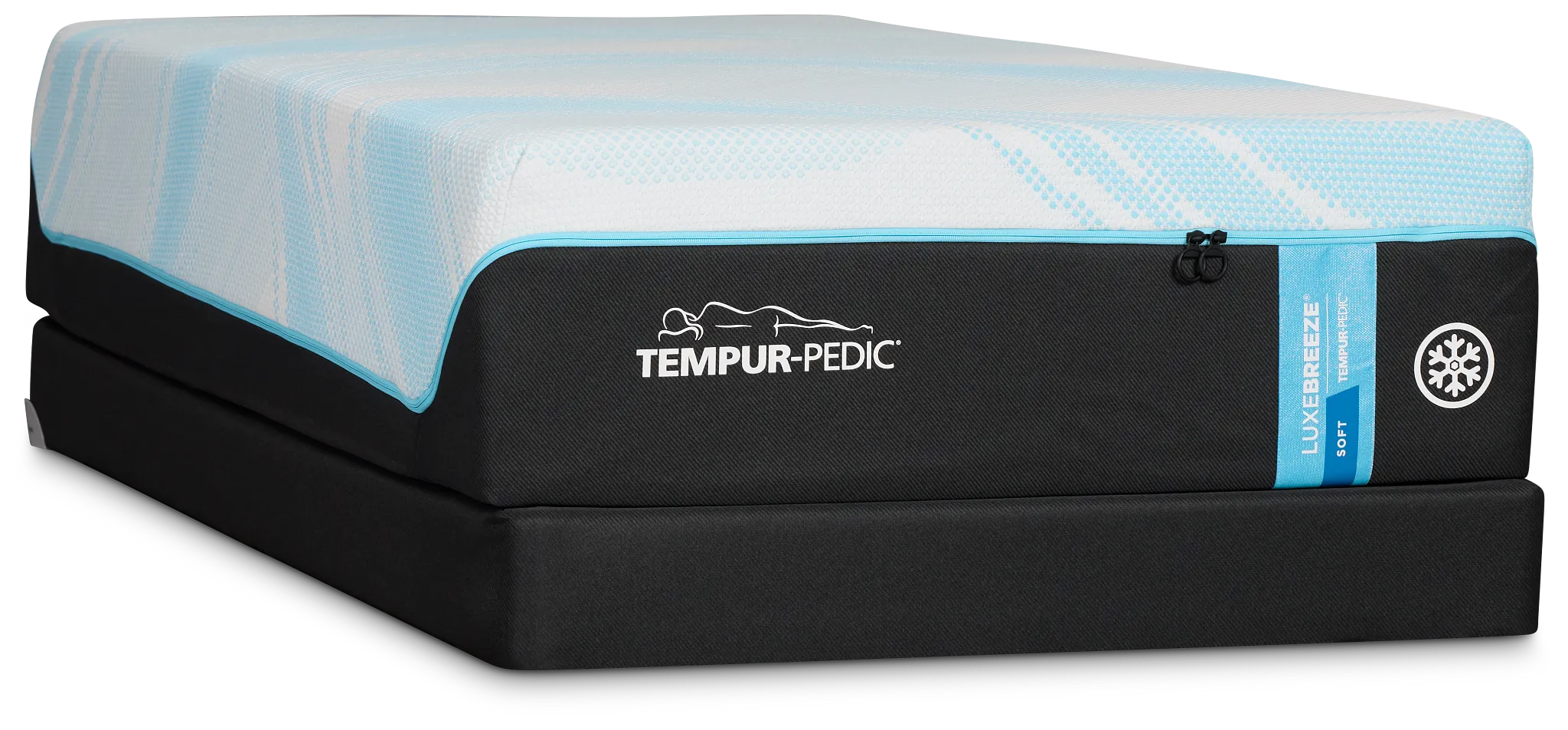 Tempur-pedic Tempur-luxebreeze Soft Low-profile Mattress Set