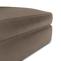 Siesta Joya Beige Fabric Ottoman