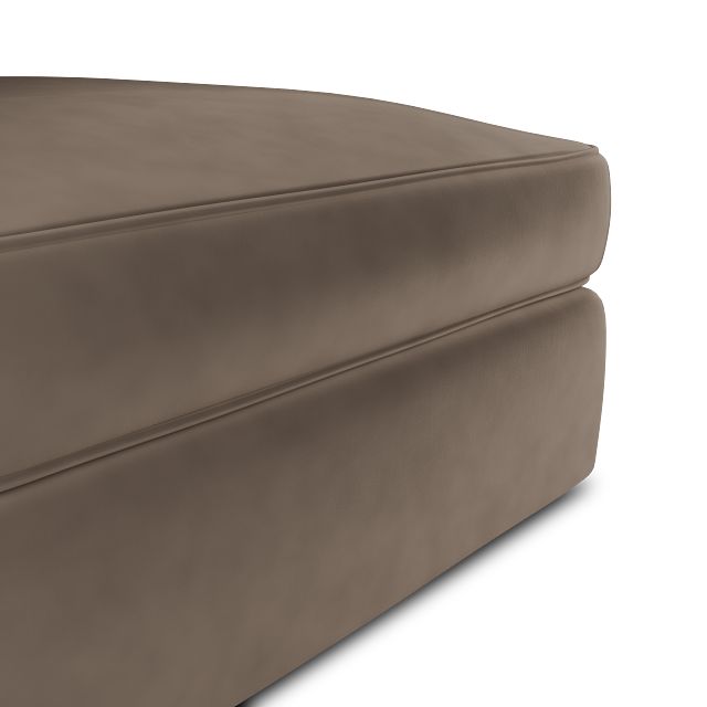 Siesta Joya Beige Fabric Ottoman
