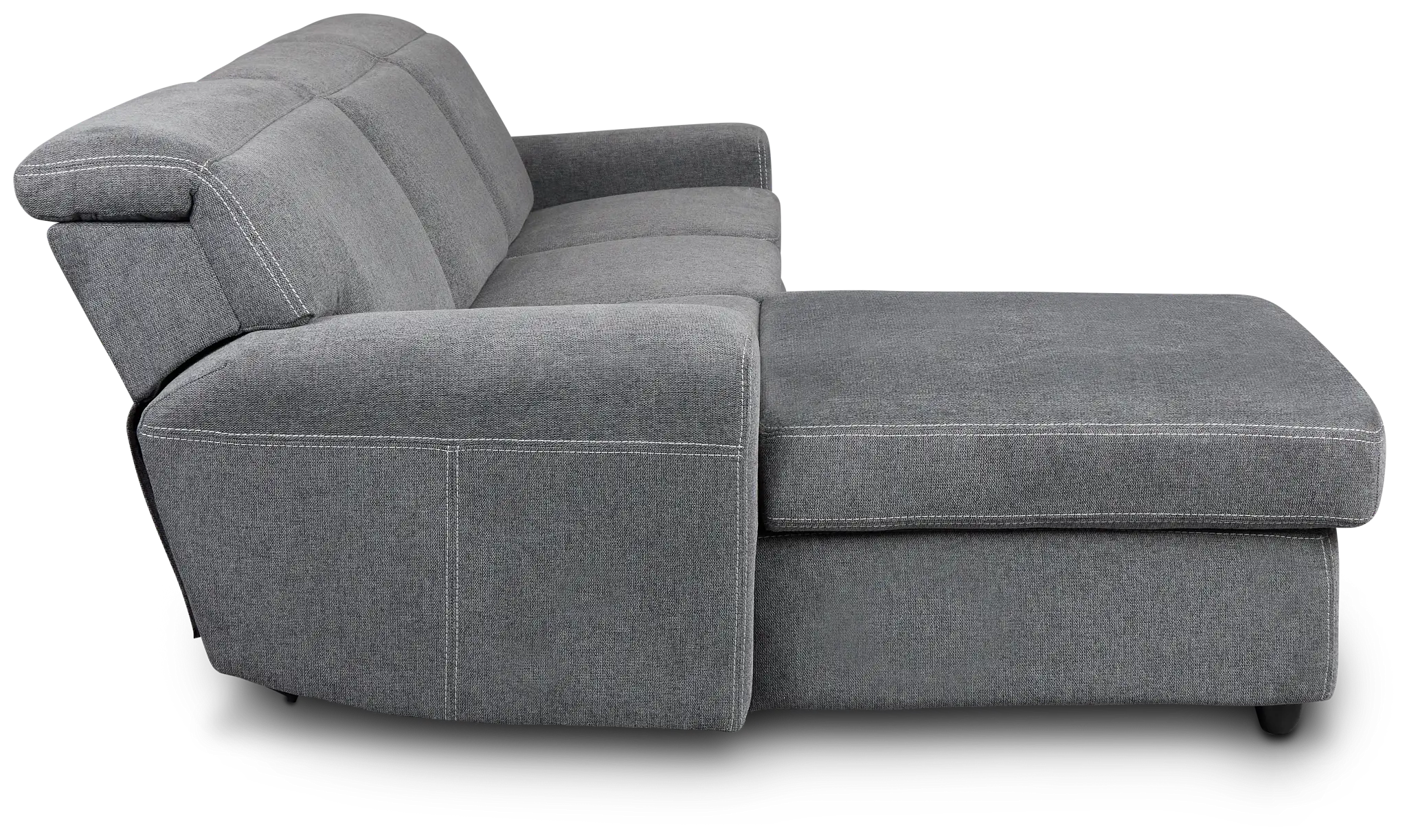 Callum Dark Gray Storage Small Left Power Chaise Sleeper Sectional Callum Dark Gray Storage Small Left Power Chaise Sleeper Sectional