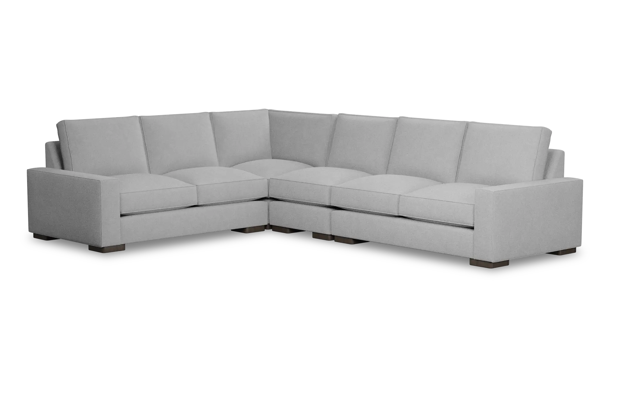 Edgewater Suave Gray Medium Two-arm Sectional Edgewater Suave Gray Medium Two-arm Sectional