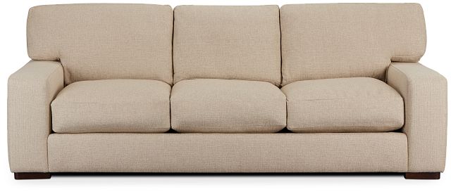 Veronica 104" Khaki Down Sofa