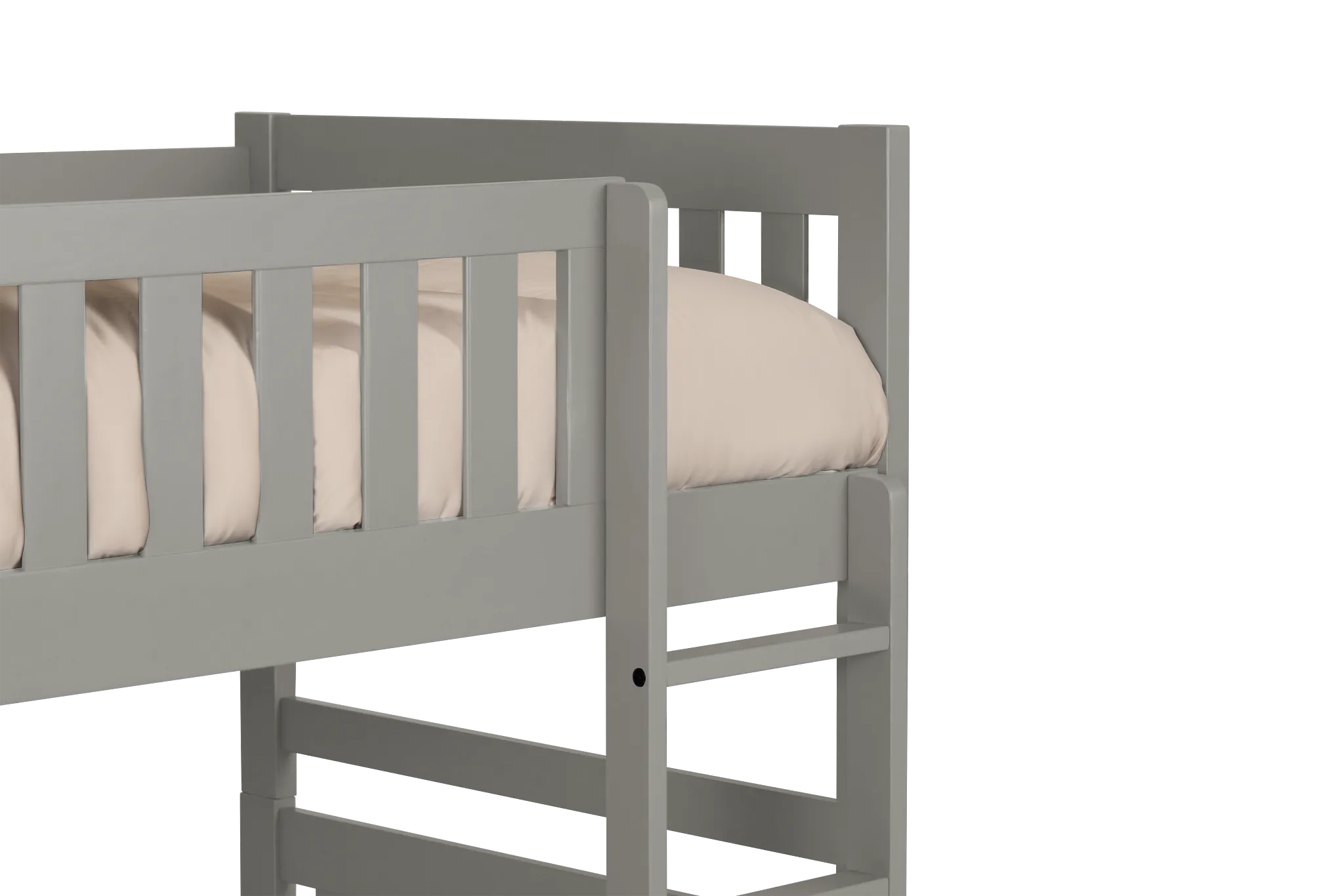 Charleston Gray Storage Bunk Bed