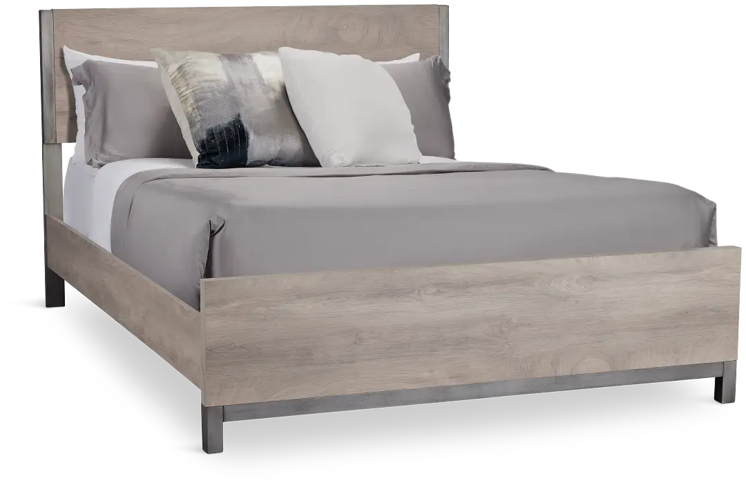 Evanston Gray Panel Bed Evanston Gray Panel Bed