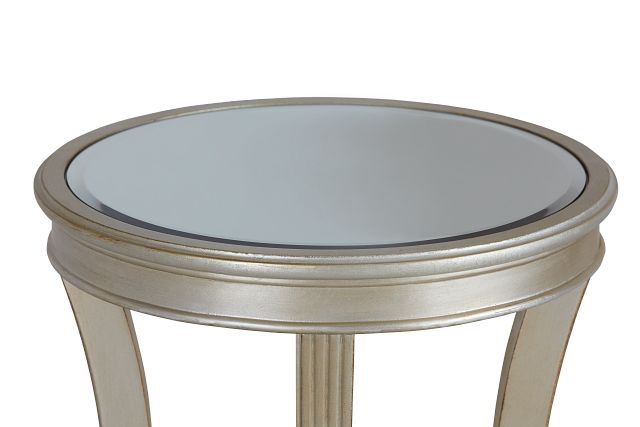 Zadie Silver Accent Table (2)