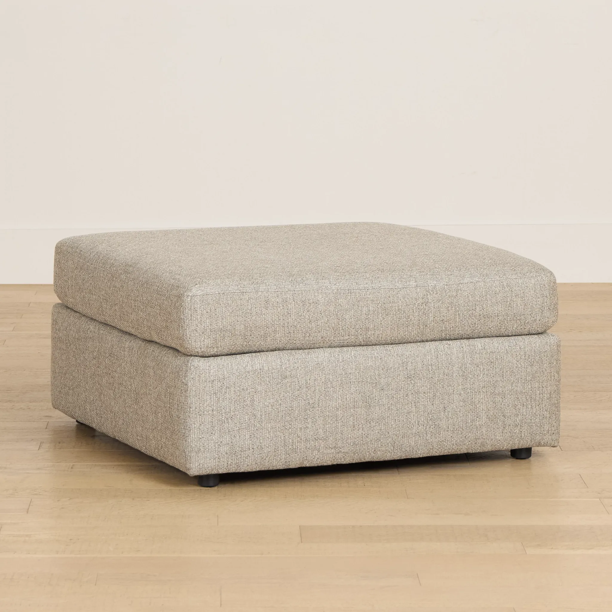 Maxwell Dark Gray Fabric Cocktail Ottoman