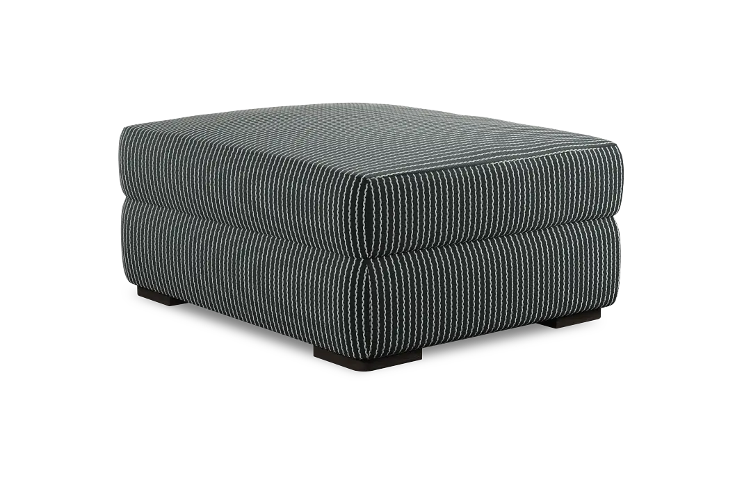 Edgewater Lucy Navy Ottoman Edgewater Lucy Navy Ottoman