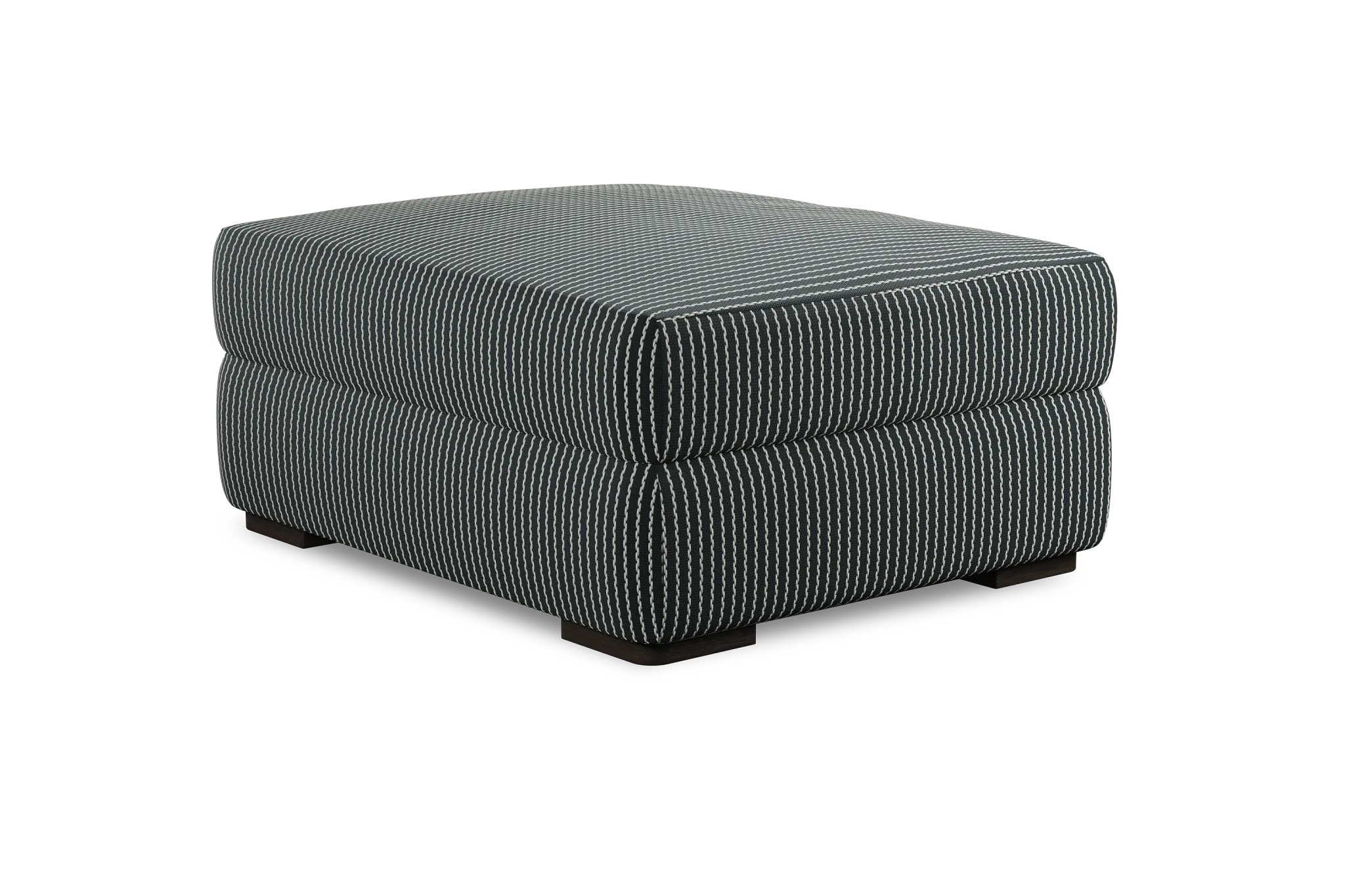 Edgewater Lucy Navy Ottoman