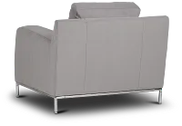 Wynn Light Gray Micro Chair