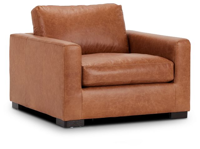 Bohan Brown Leather Chair (1)